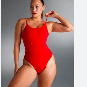 TA3 Lacy Swimsuit Red